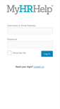 Mobile Screenshot of myhrhelpweb.com